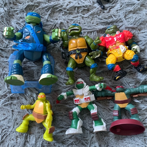 TMNT teenage mutant ninja turtle lot - Picture 1 of 3